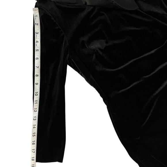 Jessica Howard 10P Cocktail Dress Velvet Retro Stretch 10 Petite Elegant Classic - Picture 13 of 16